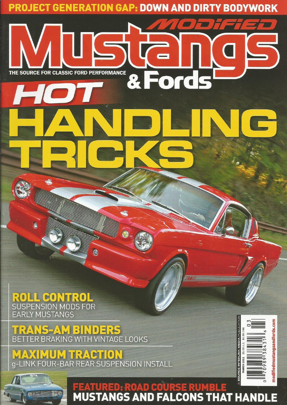 MODIFIED MUSTANGS & FORDS 2011 MAR - BODYWORK, BEST HANDLING - MODIFIED